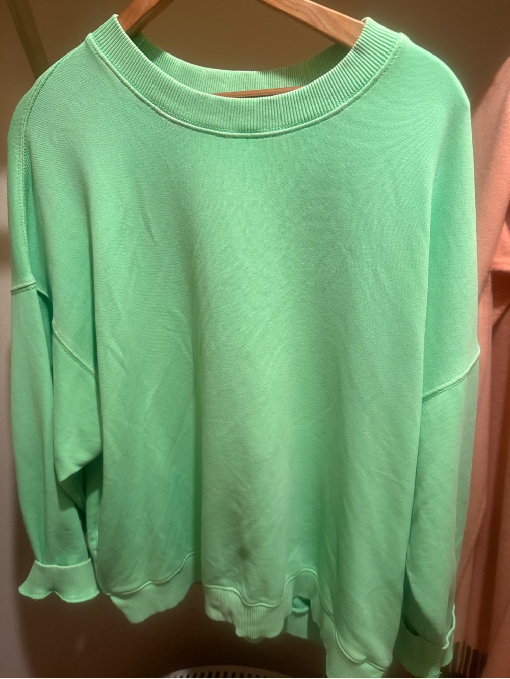 FP Movement by Free People Mint Green Relaxed Crewneck